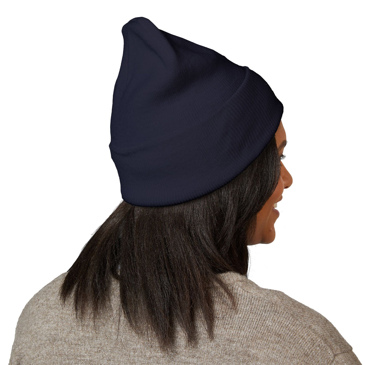 Black Embroidered JZZ GTR™ Beanie Hat-Classic Winter Hat for Jazz Lovers and Guitarists