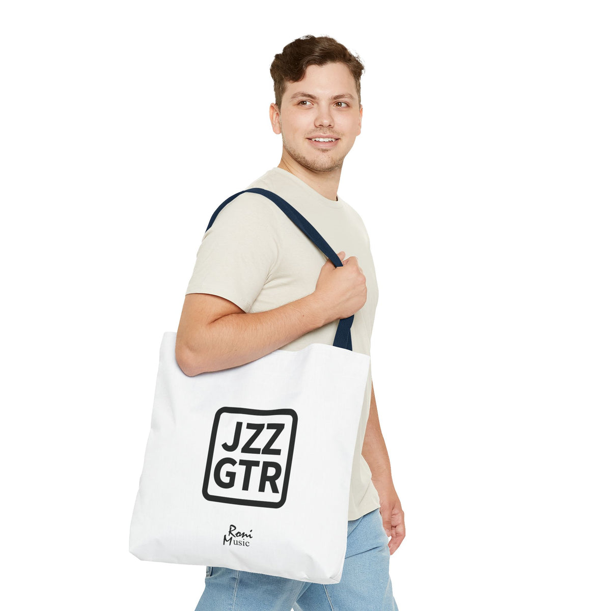 JZZ GTR™ Logo Tour Bag | Jazz Guitar Tote | Musician Gear Bag | Jazz Club & Touring Tote