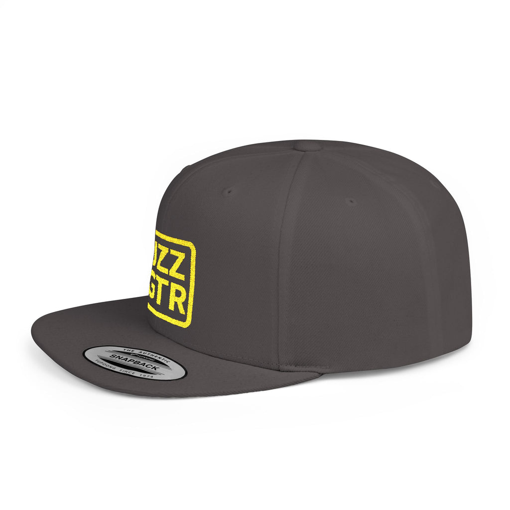 Yellow Embroidered JZZ GTR™ Snapback Hat, Trendy Snapback Cap, Casual Gift for Jazz Lovers and Jazz Guitarists